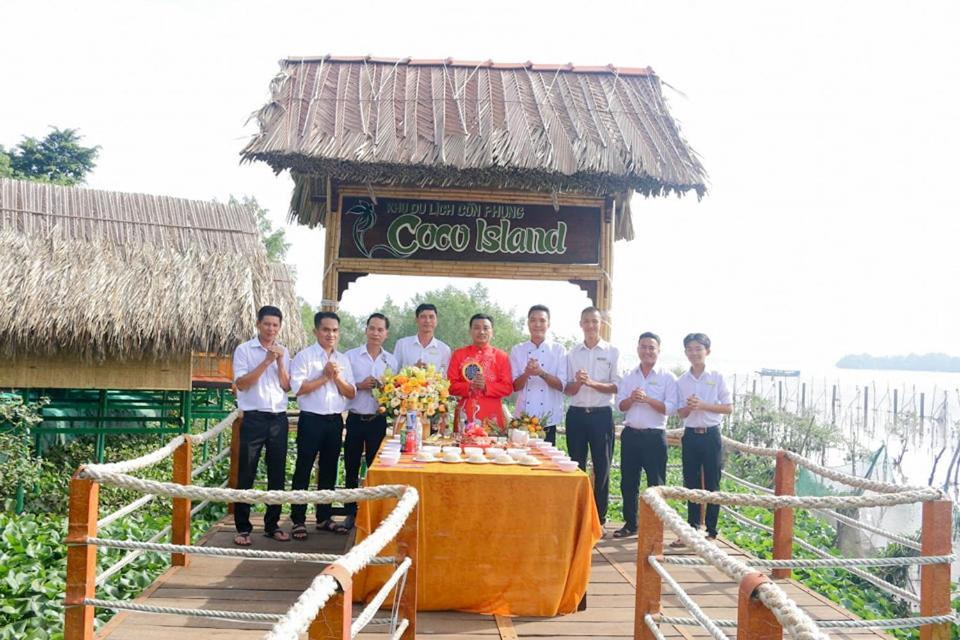 מלון Ben Tre Coco Island Con Phung מראה חיצוני תמונה